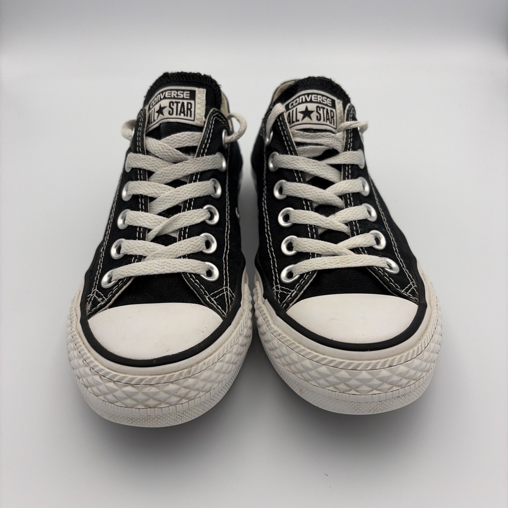 Converse All Star Sneakers Women's Size 6.5 Black Low Top Lace Up Chuck Taylor - Picture 6 of 16